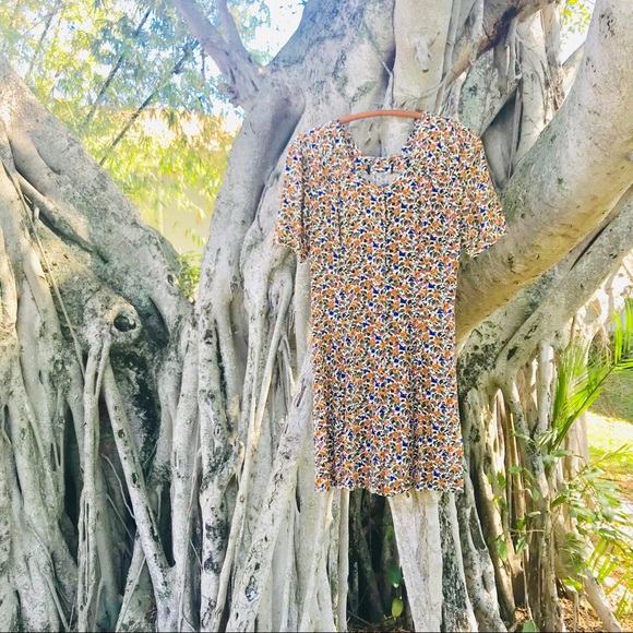 Vintage Pants - Vintage Retro 90’s Floral Preppy Romper